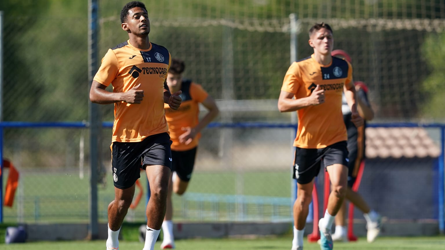 "Choco" Lozano suma su primer entrenamiento con Getafe CF