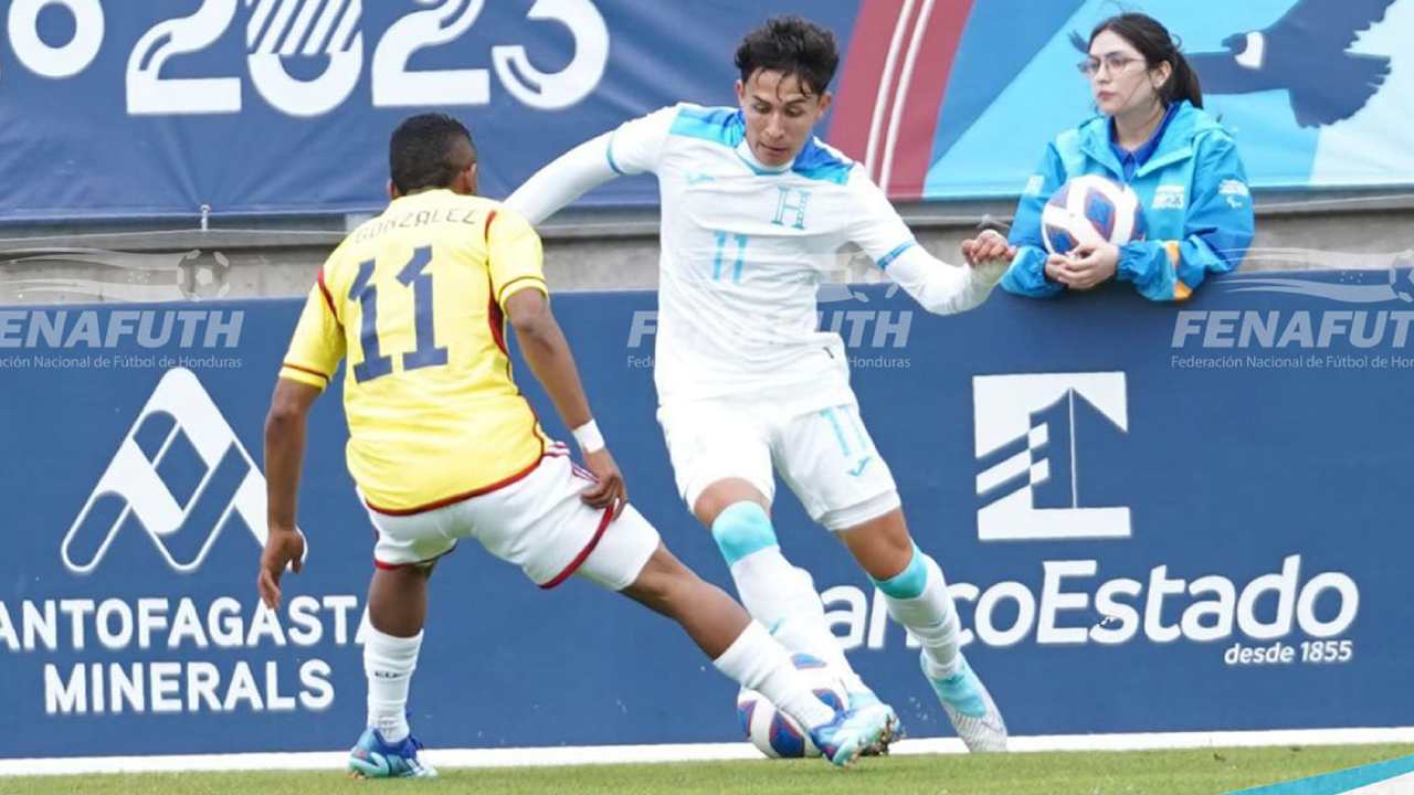 Honduras debuta con derrota ante Colombia en los Juegos Panamericanos